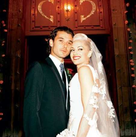 Gwen Stefani and her former husband Gavin rossdale on their marriage